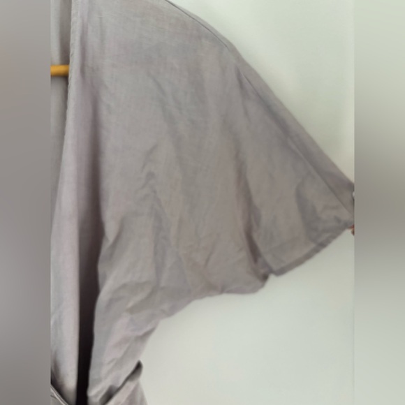 ARITZIA Babaton Wallace Wrap Dress Size S Linen Blend - Picture 6 of 10